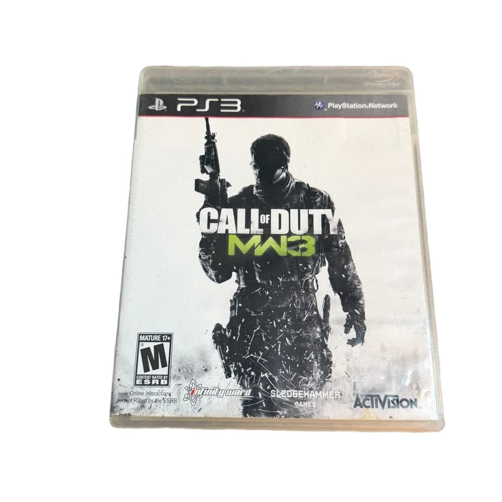 Call of Duty Modern Warfare 3 MW3‎ Sony PlayStation 3 PS3 Activision 2011 Game
